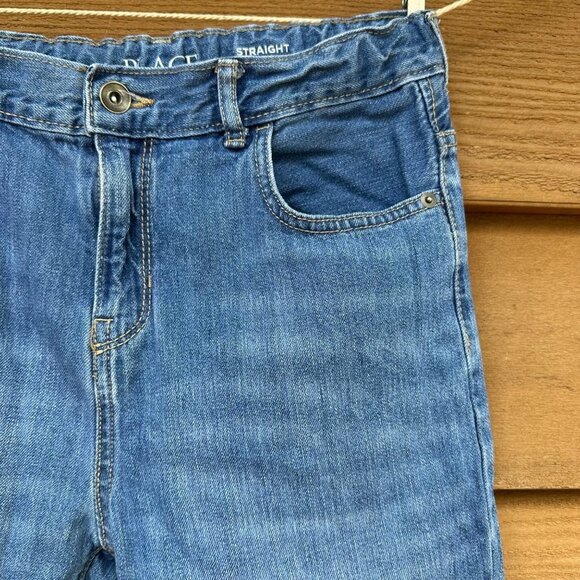 Children’s Place Boys Straight Blue Adjustable Waist Jeans Size 16 - Picture 5 of 14